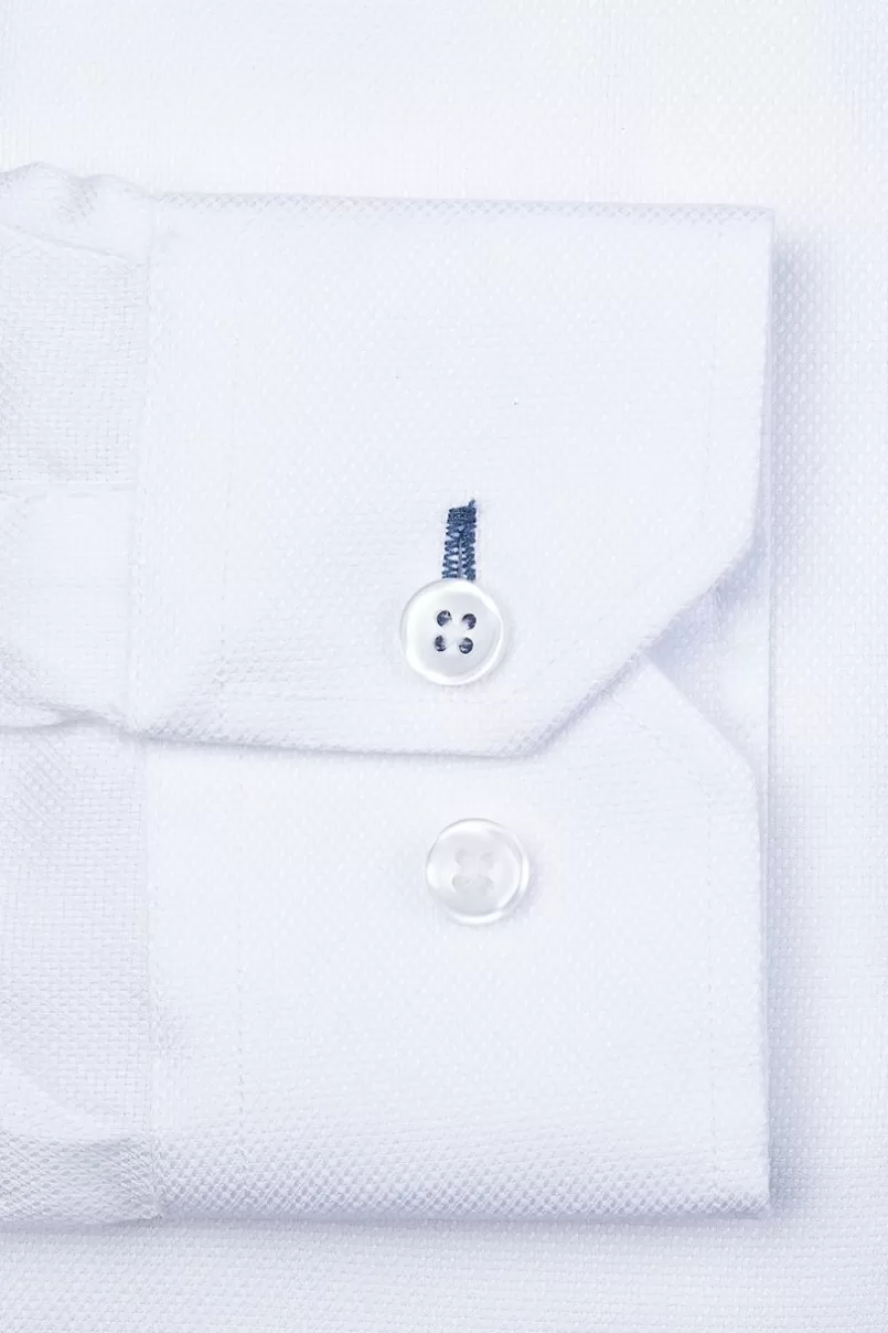 Ties Aiden Spread Collar White Dress Shirt Flash Sale