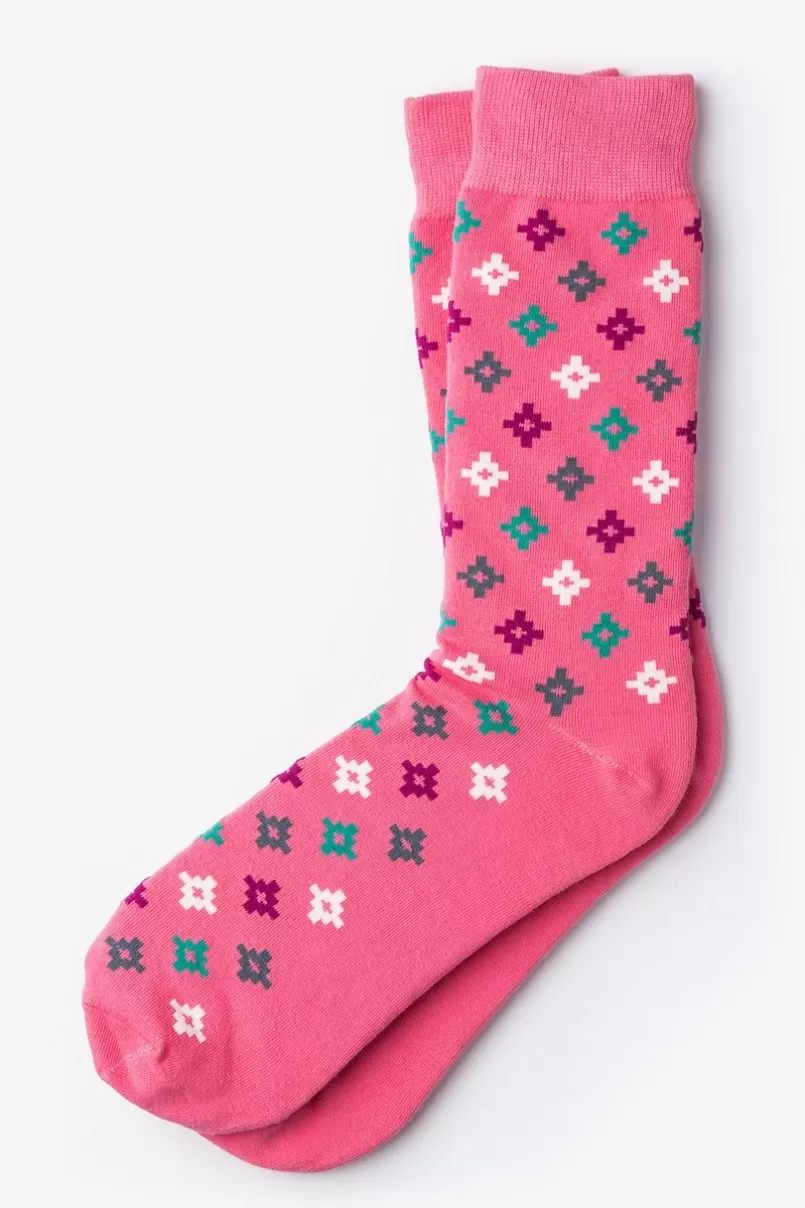 Ties Alamitos Sock Pink Best
