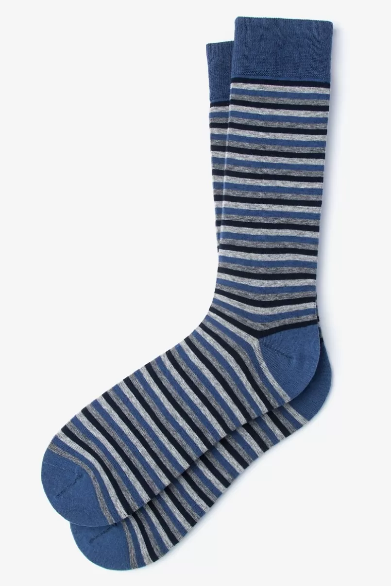Ties Alexander Sock Blue Cheap