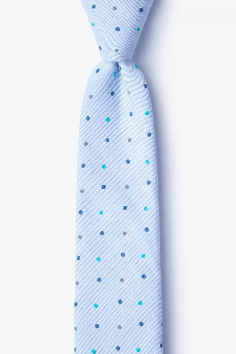 Ties Alliance Skinny Tie Blue New