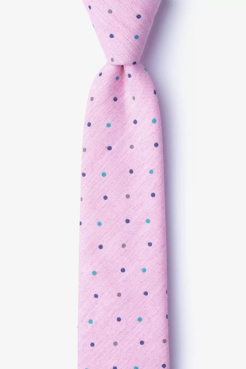 Ties Alliance Skinny Tie Pink Fashion