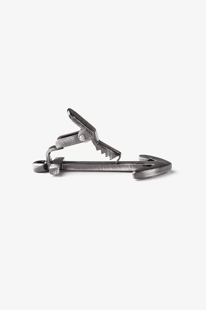 Ties Anchor Antiqued Silver Tie Bar Best Sale