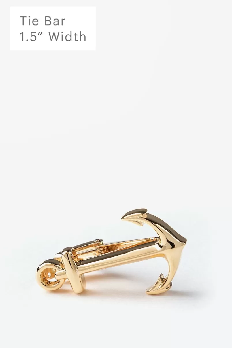 Ties Anchor Gold Tie Bar Cheap
