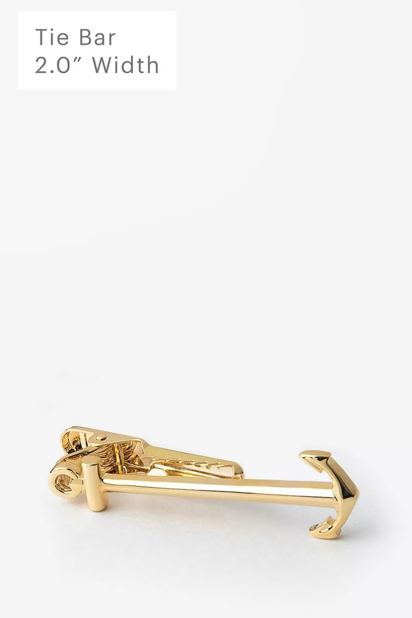 Ties Anchor Tie Bar Gold Store