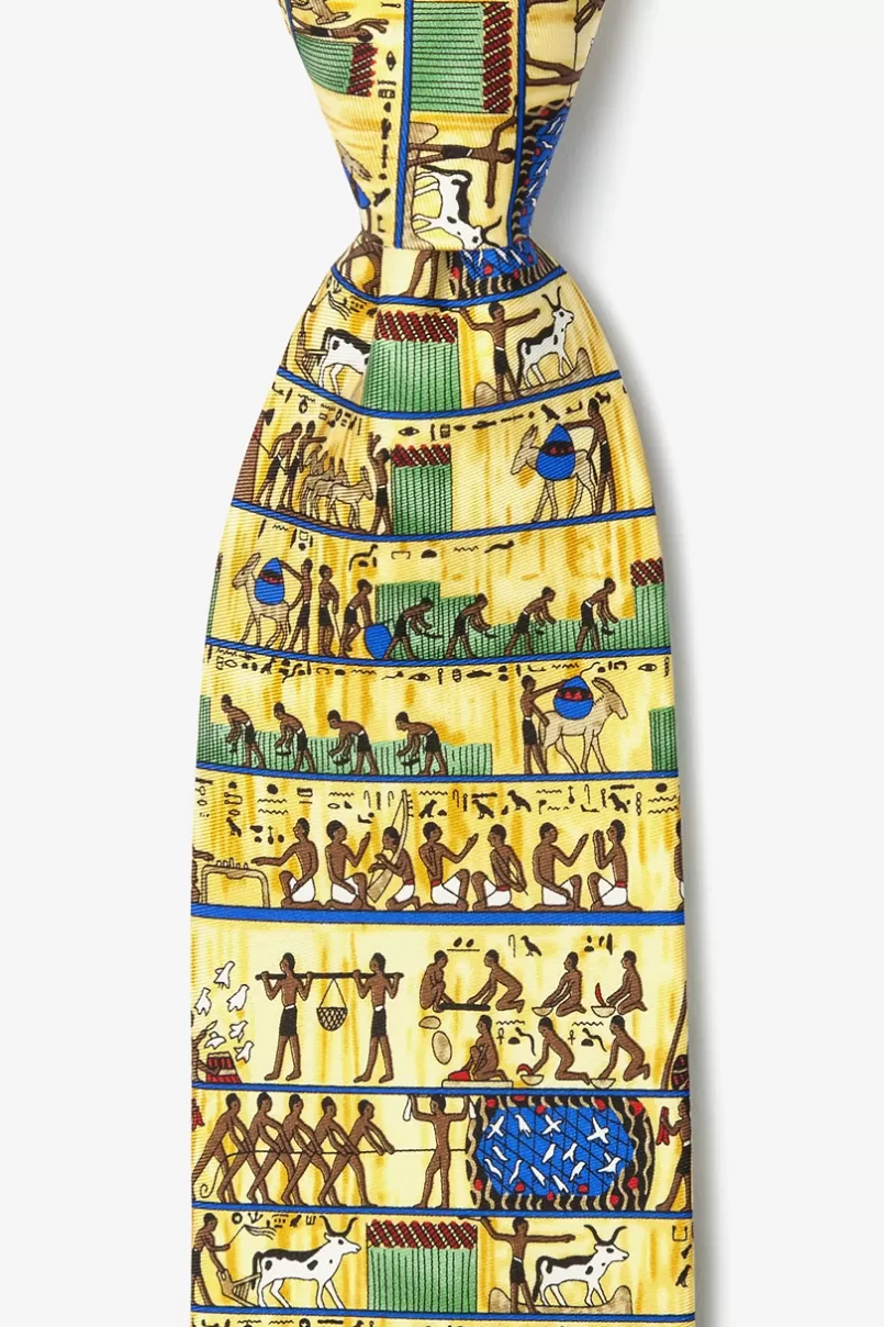 Ties Ancient Egyptian 7 Day Week Tan/taupe Tie Best
