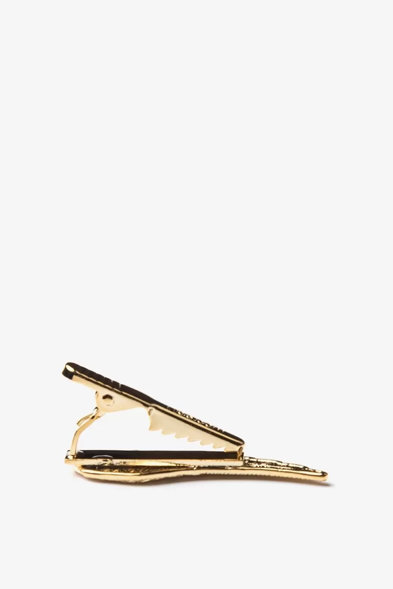 Ties Angel Wing Tie Bar Gold Fashion