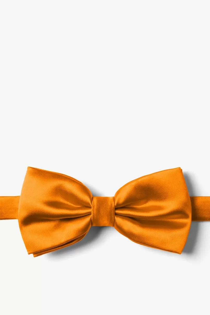 Ties Pre-Tied Bow Tie Apricot New