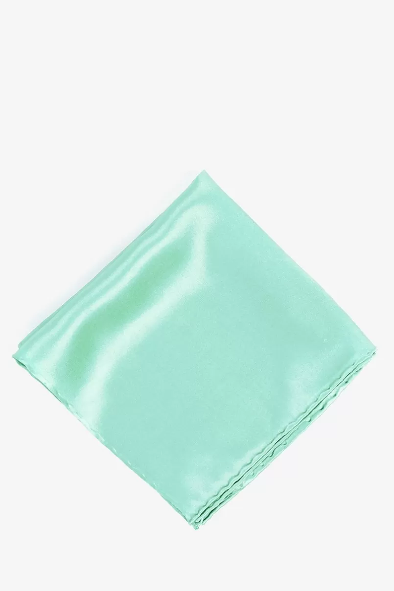 Ties Pocket Square Aqua Shop