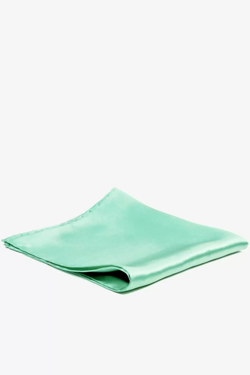 Ties Pocket Square Aqua Shop
