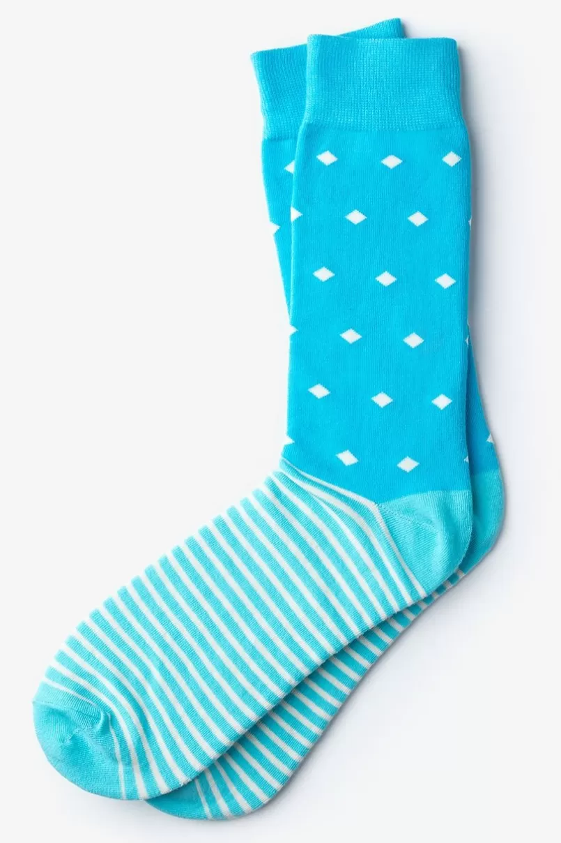 Ties Arcadia Sock Blue Discount