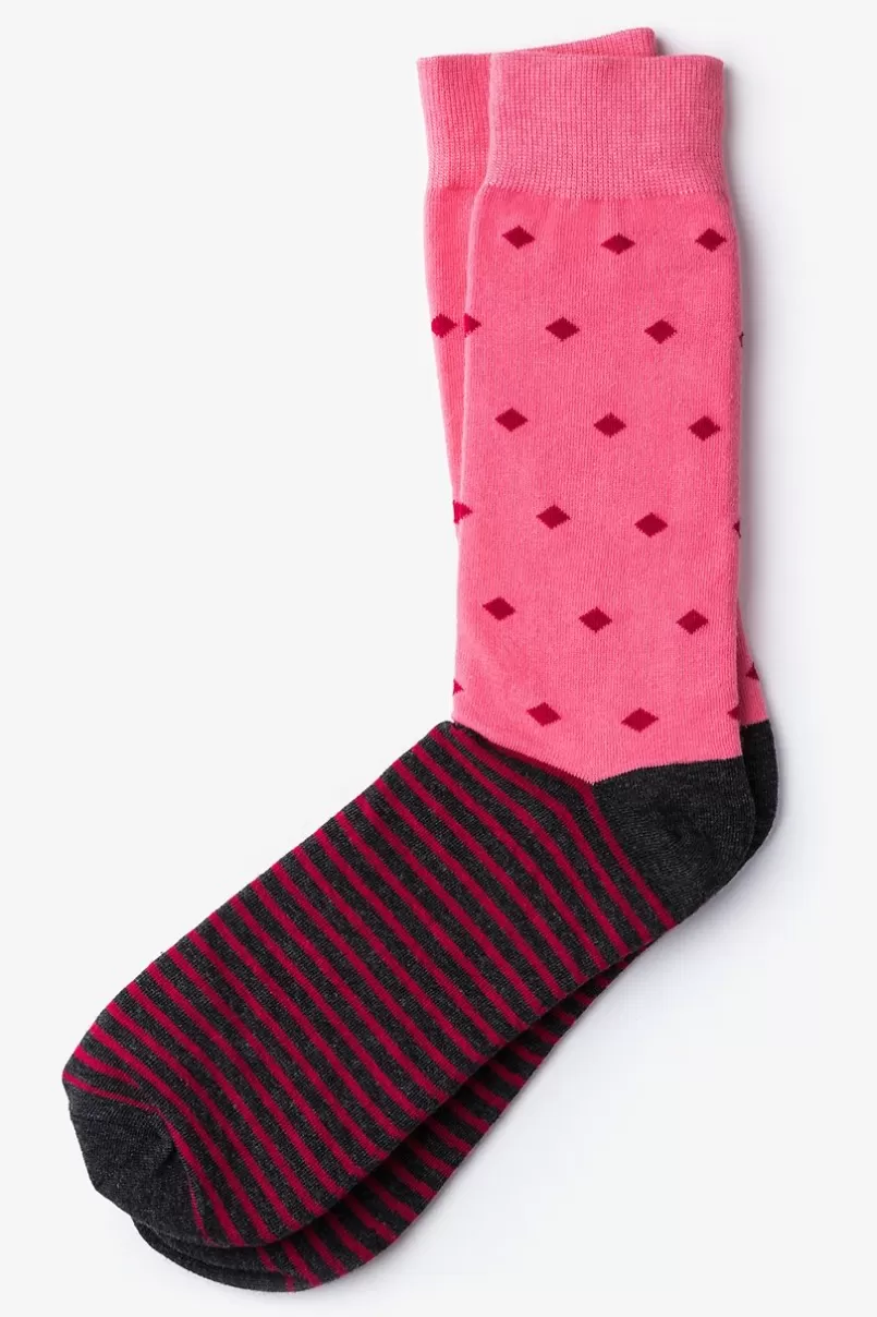 Ties Arcadia Sock Coral Sale