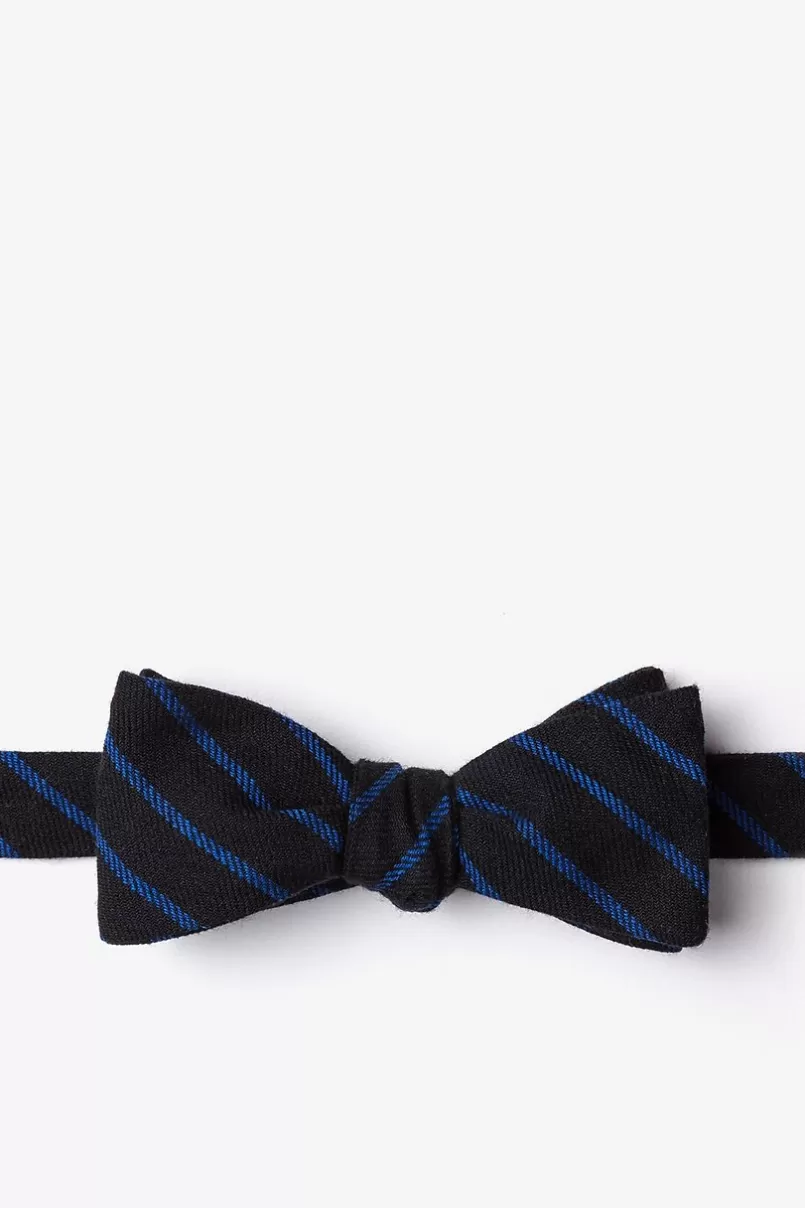 Ties Arcola Skinny Bow Tie Black Discount