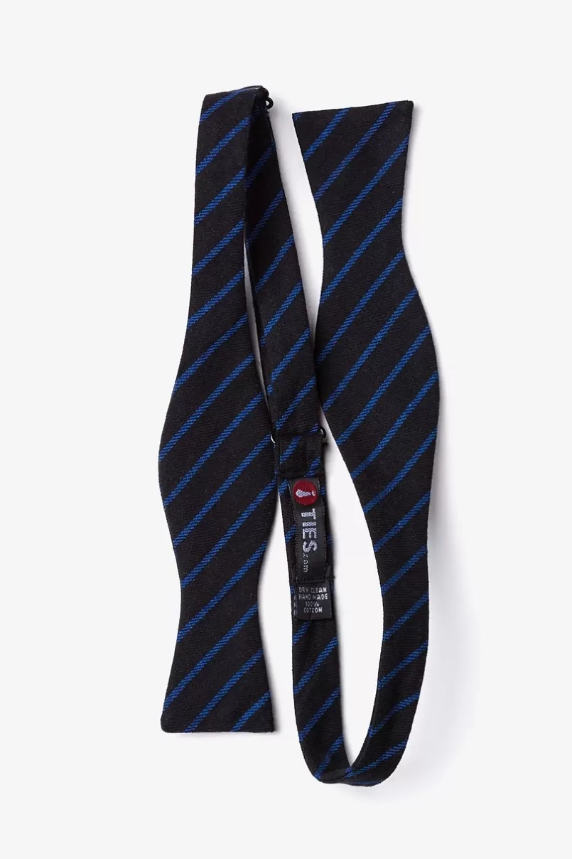 Ties Arcola Skinny Bow Tie Black Discount