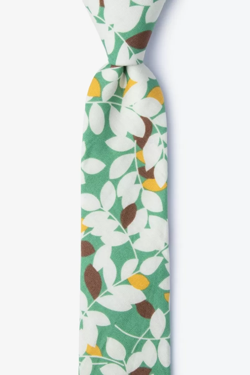Ties Arnold Teal Skinny Tie Best