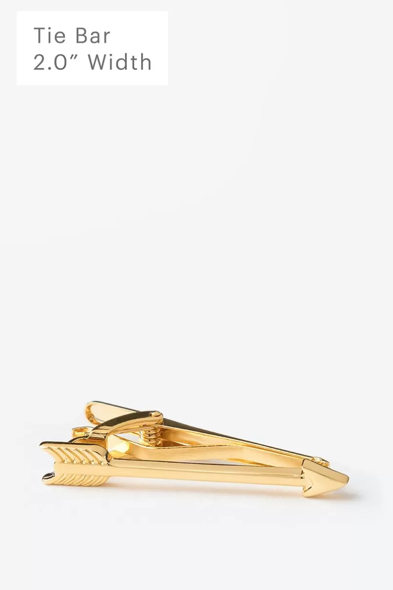 Ties Arrow Tie Bar Gold Shop