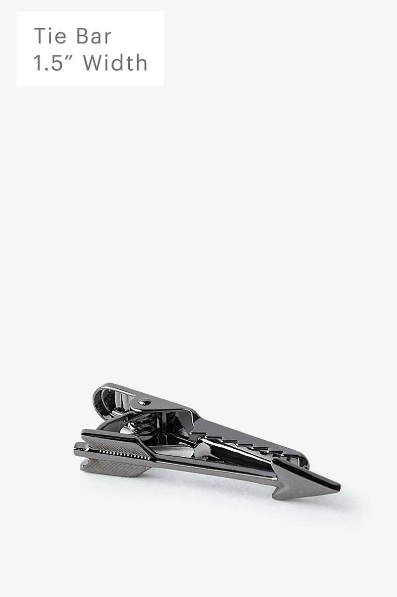 Ties Arrow Tie Bar Gunmetal Best Sale