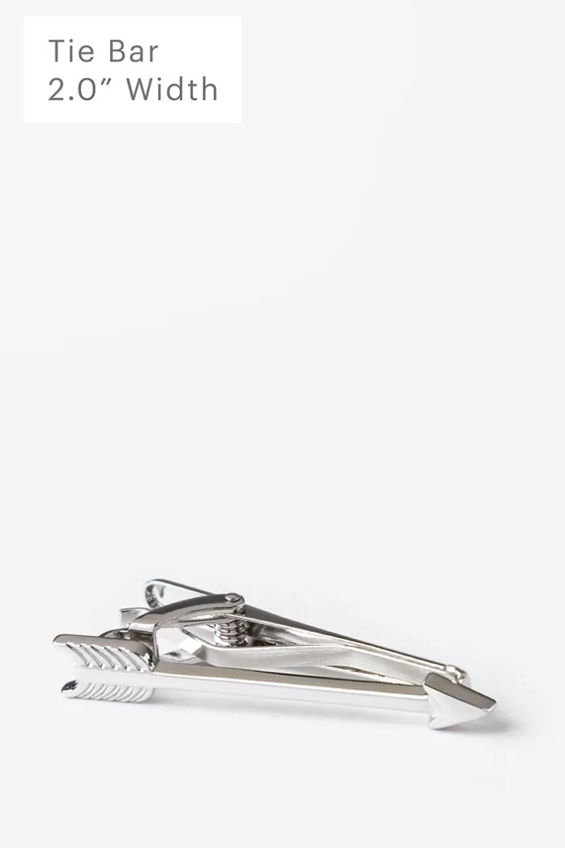 Ties Arrow Tie Bar Silver Store