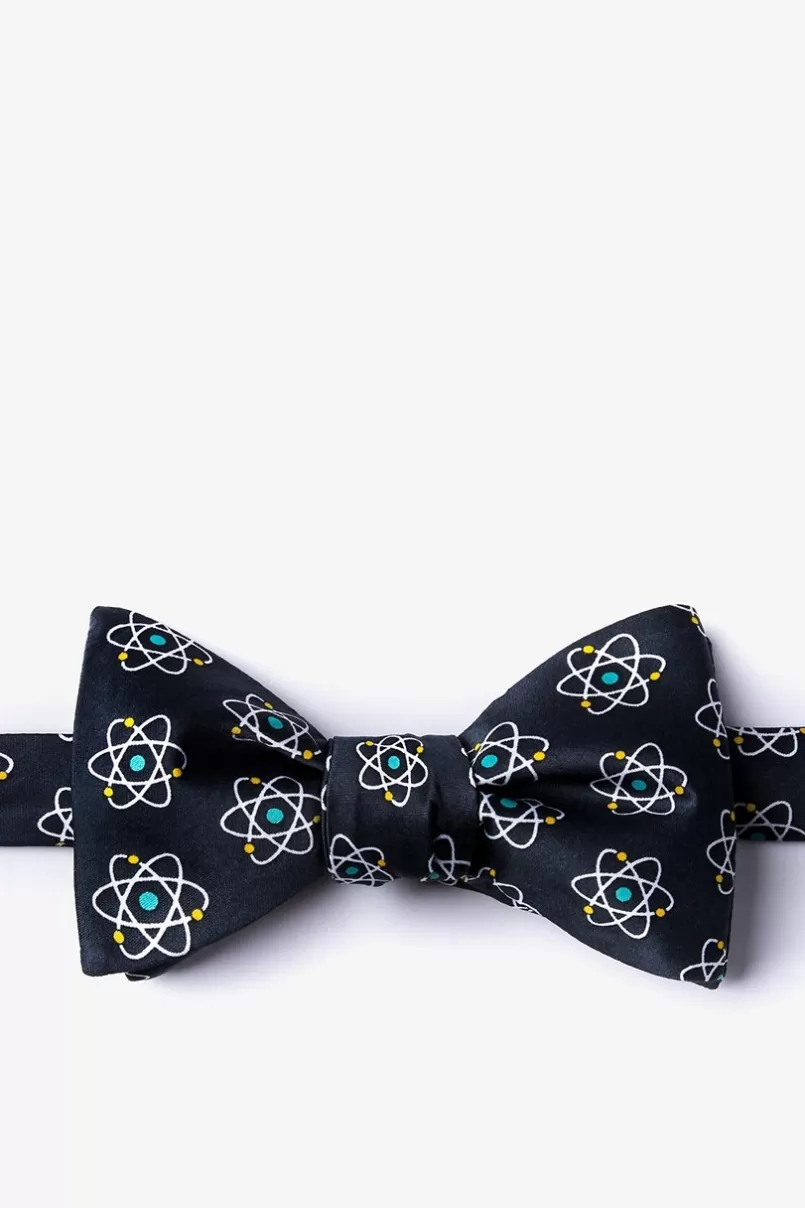 Ties Atomic Nucleus Self-Tie Bow Tie Black Discount