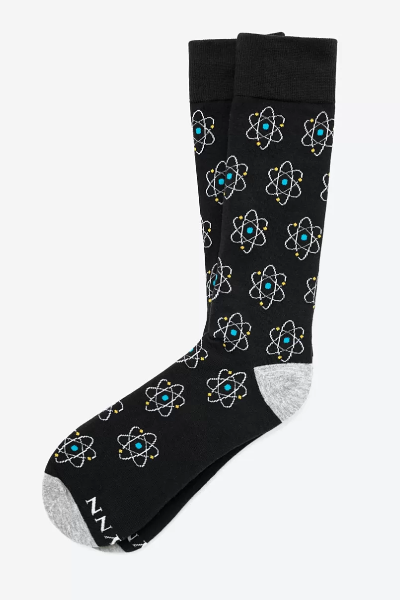 Ties Atomic Nucleus Sock Black Discount