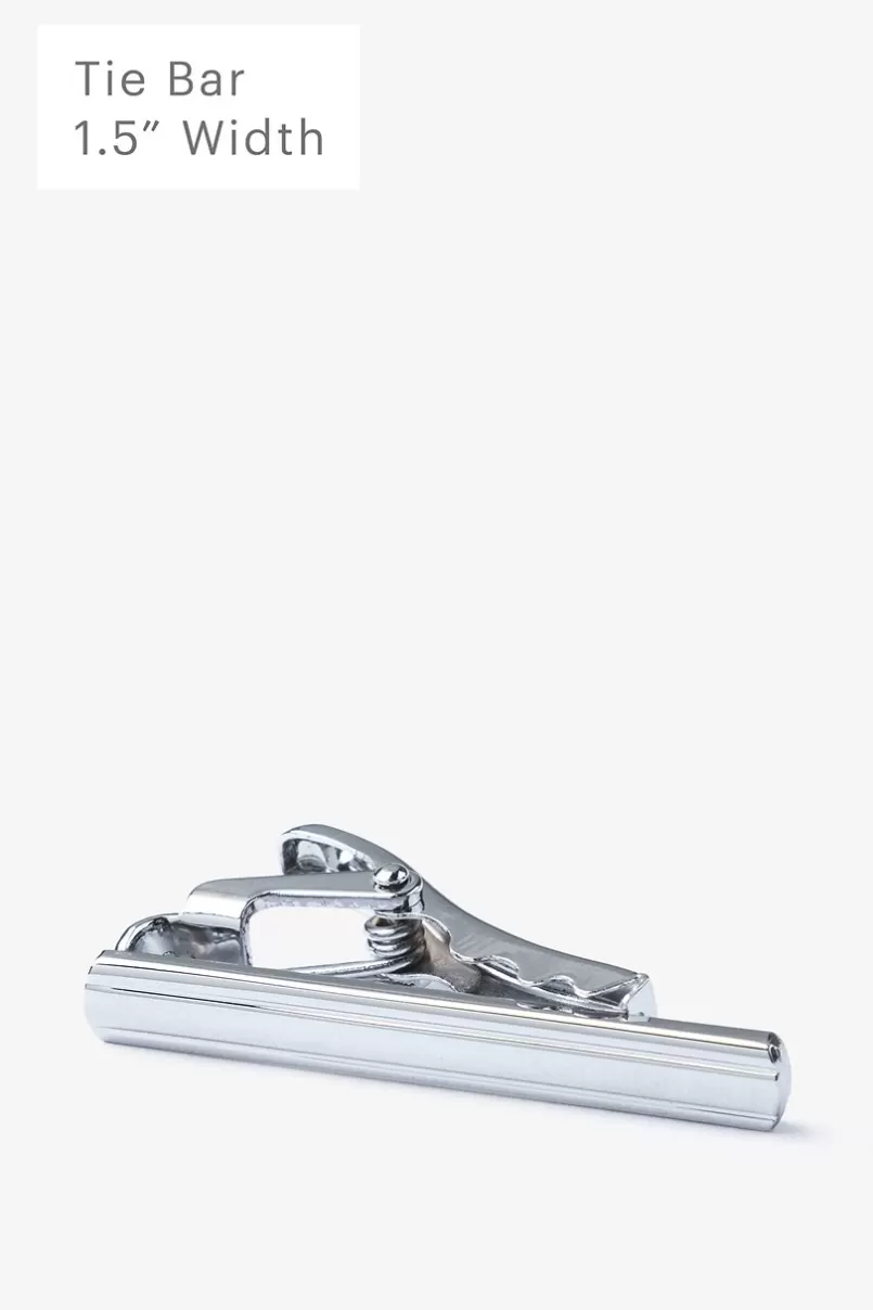 Ties Atticus Silver Tie Bar Outlet