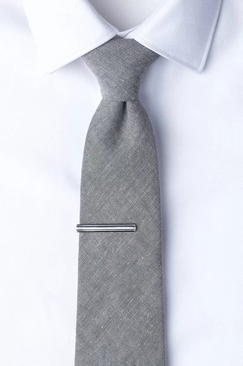 Ties Atticus Silver Tie Bar Outlet