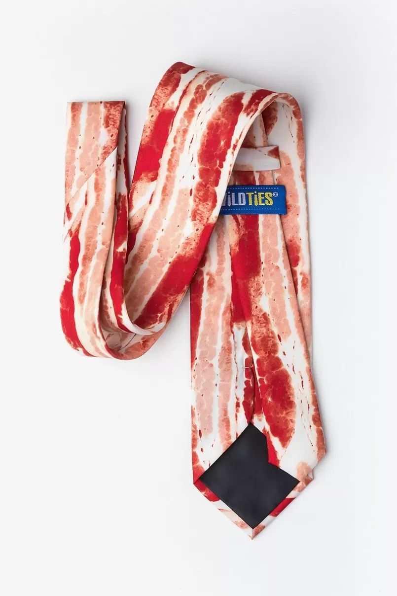 Ties Bacon Forever Red Tie Best
