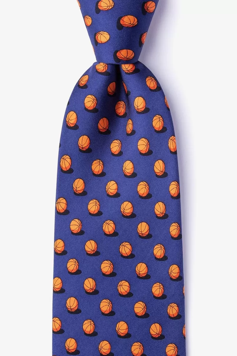 Ties Ball is Life Navy Blue Tie New
