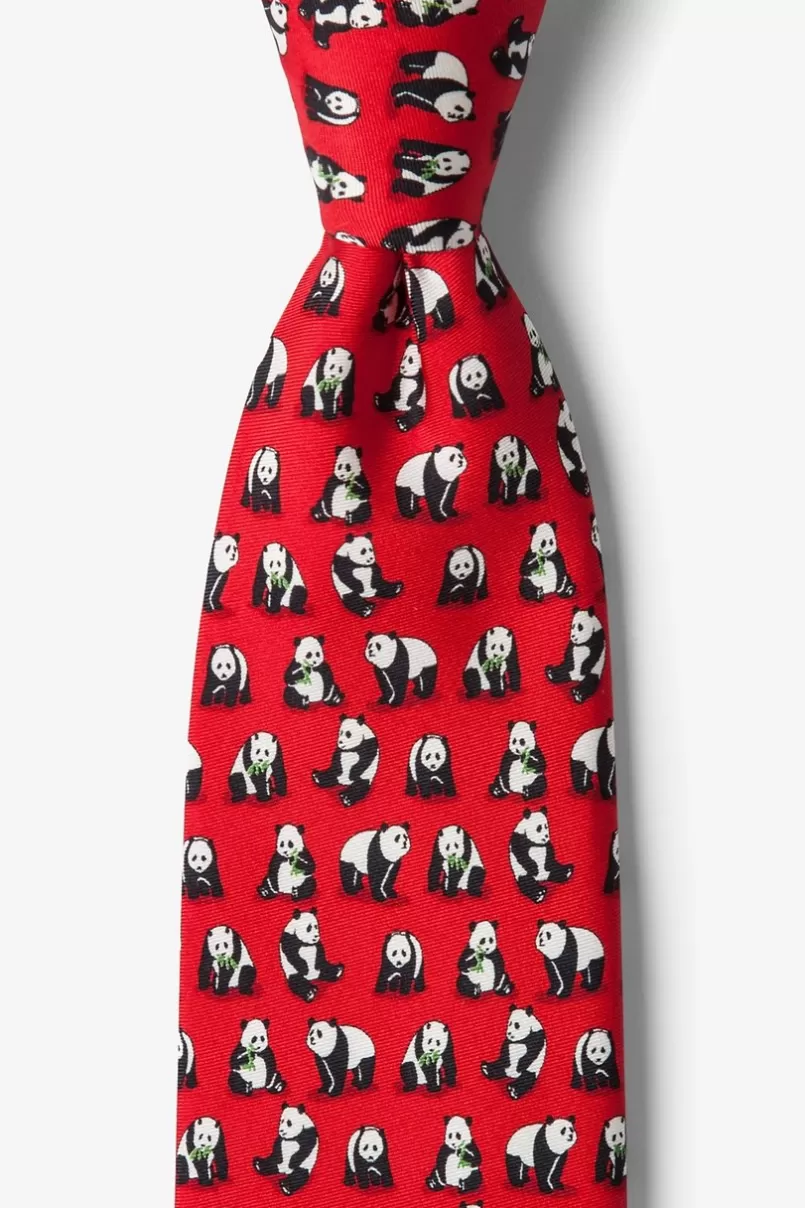 Ties Bamboozled Red Tie New