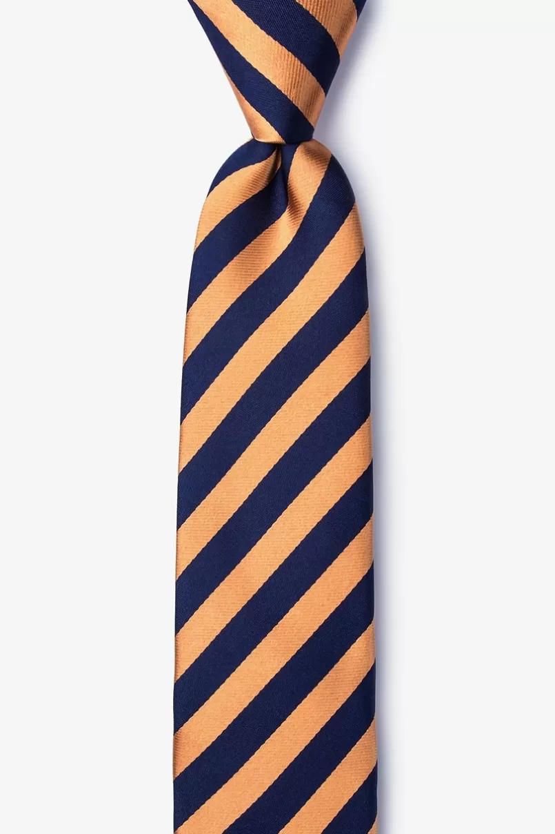 Ties Bandon Navy Blue Skinny Tie NavyBlue Discount