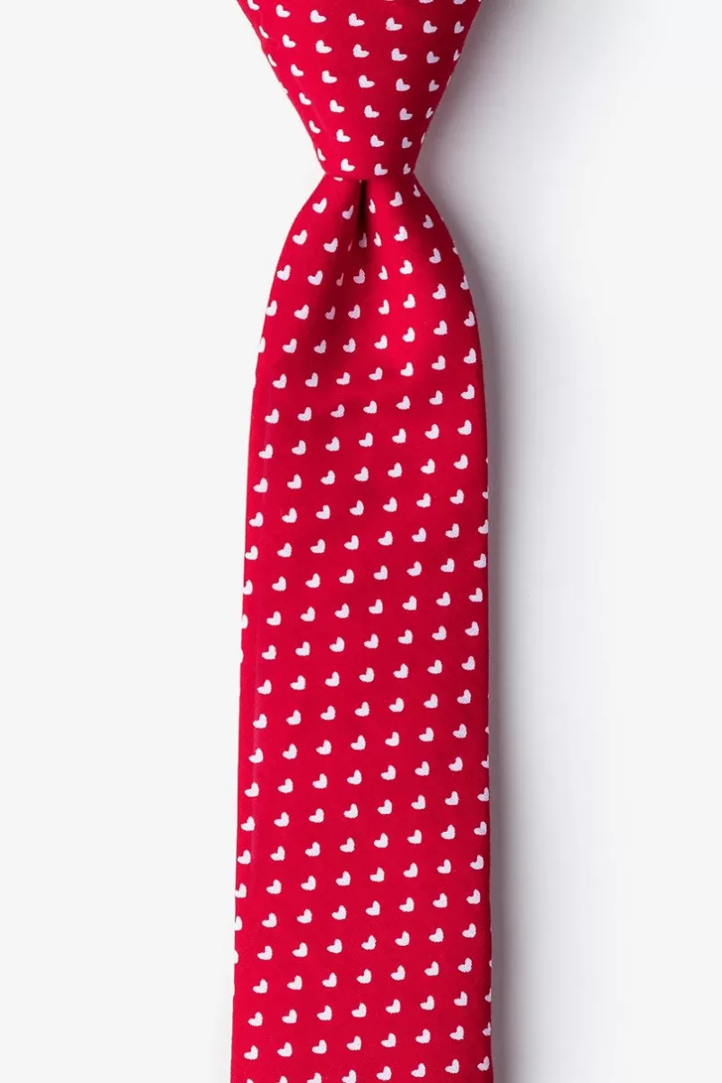 Ties Bandon Skinny Tie Red Online
