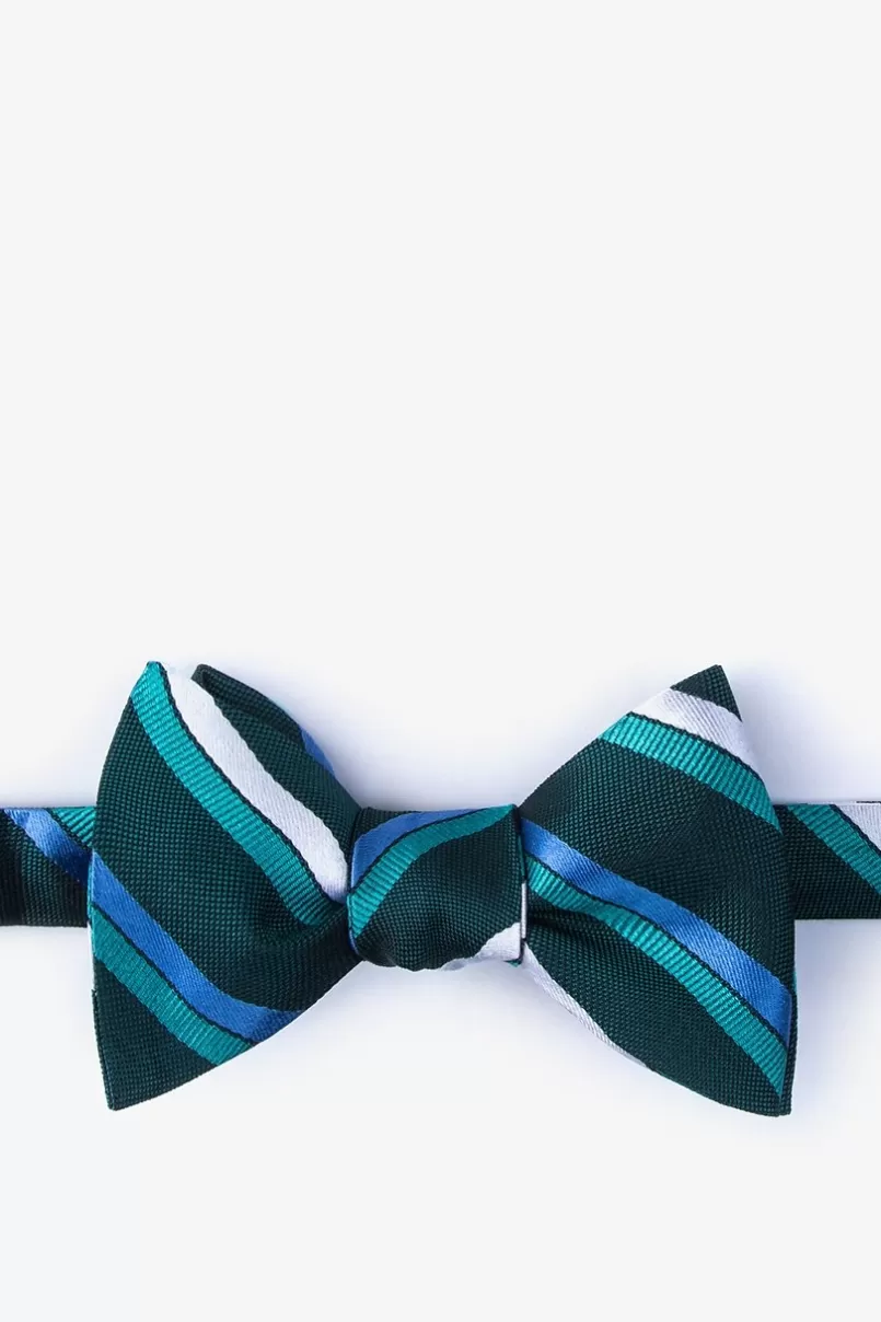 Ties Bann Green Self-Tie Bow Tie Fashion