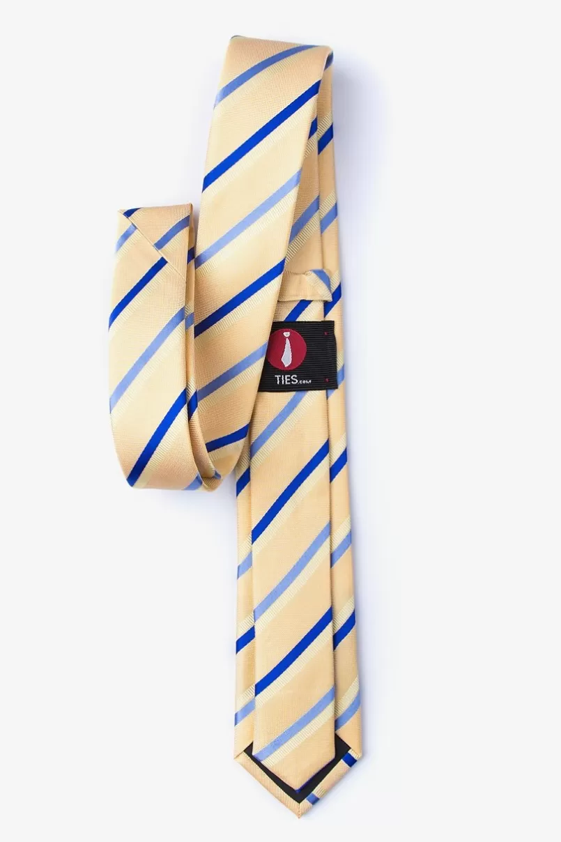 Ties Bann Skinny Tie Yellow Outlet