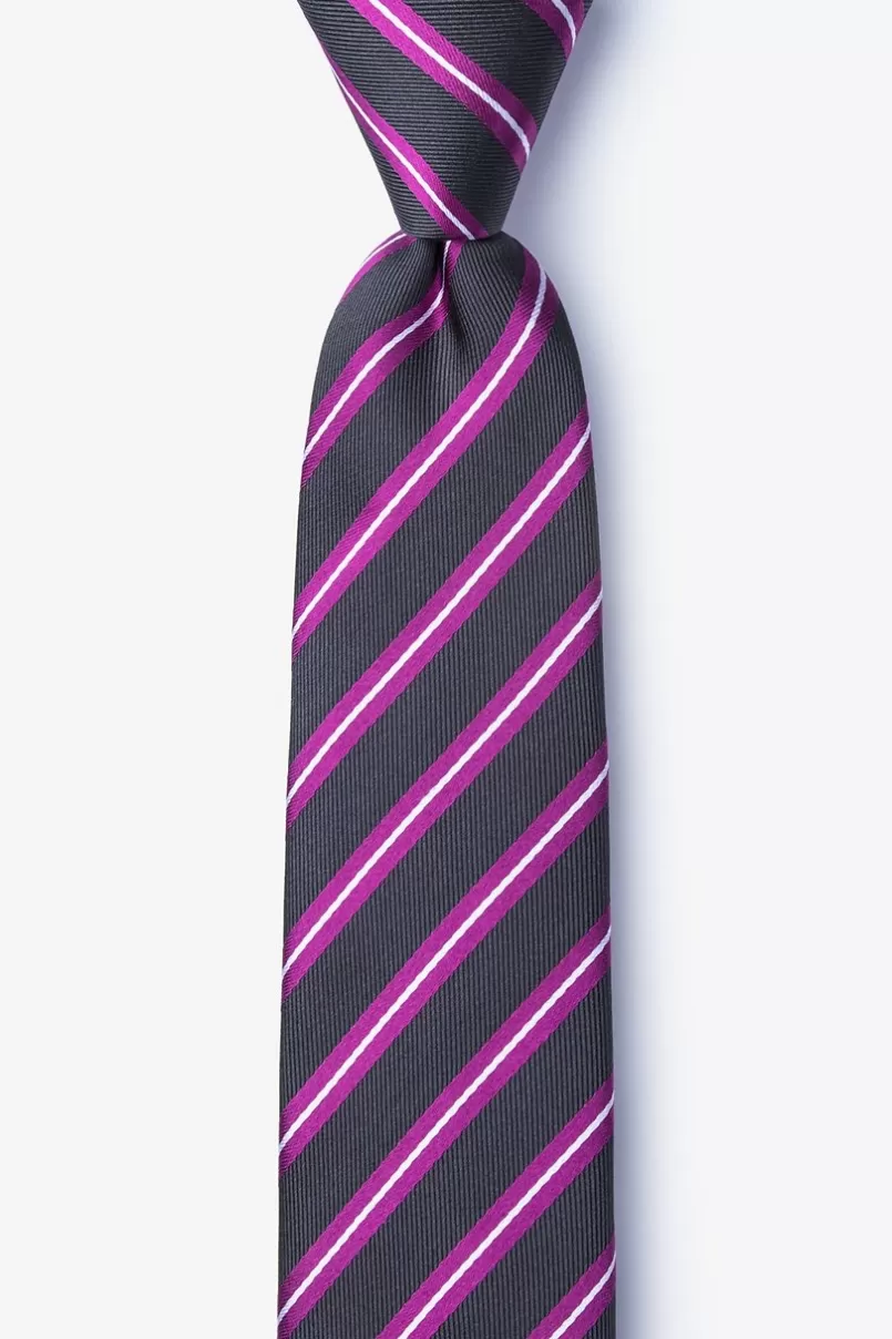 Ties Barrow Skinny Tie Fuchsia Hot