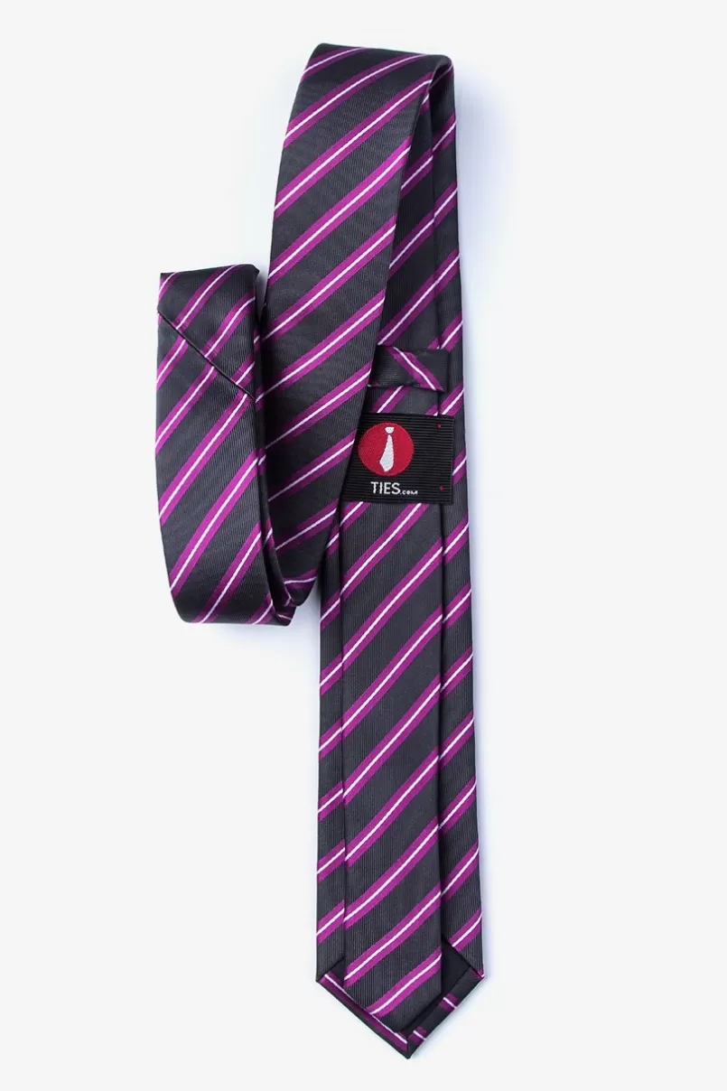 Ties Barrow Skinny Tie Fuchsia Hot