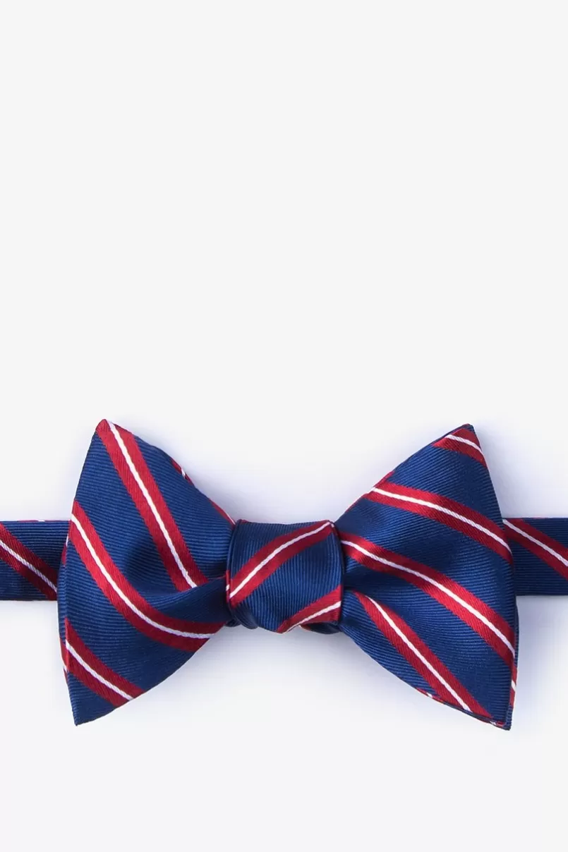 Ties Barrow Self-Tie Bow Tie Red Shop