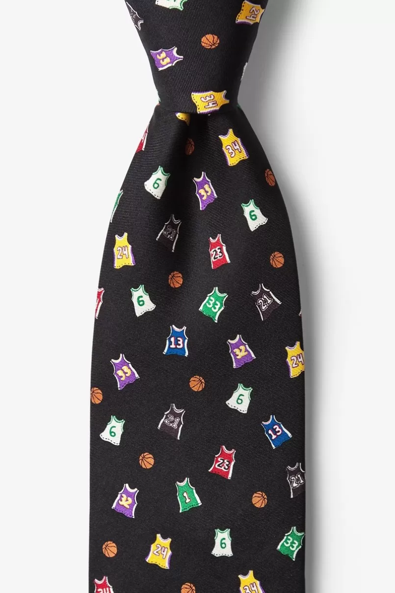 Ties Basketball Legends Black Tie Shop