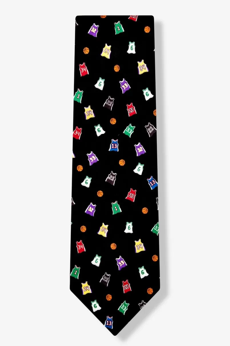 Ties Basketball Legends Black Tie Shop