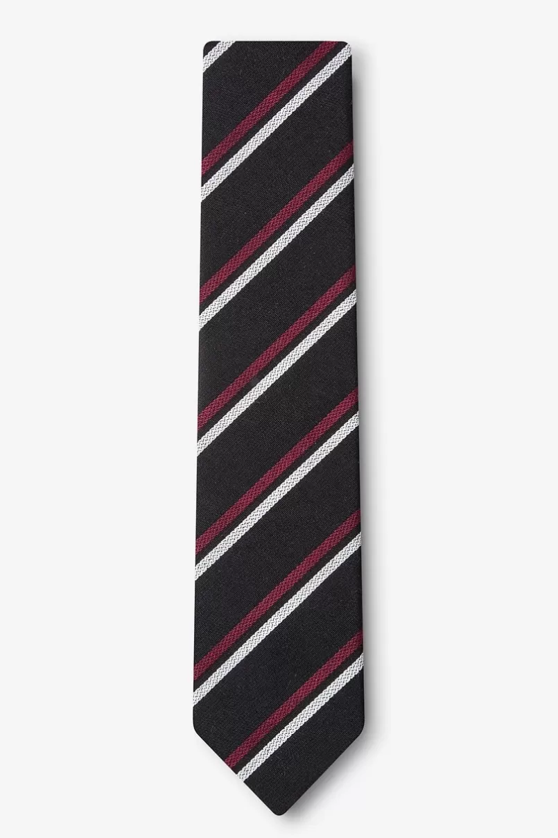 Ties Beasley Black Skinny Tie Sale