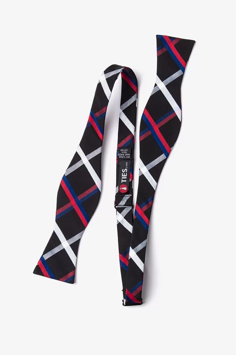 Ties Bellingham Skinny Bow Tie Black Discount