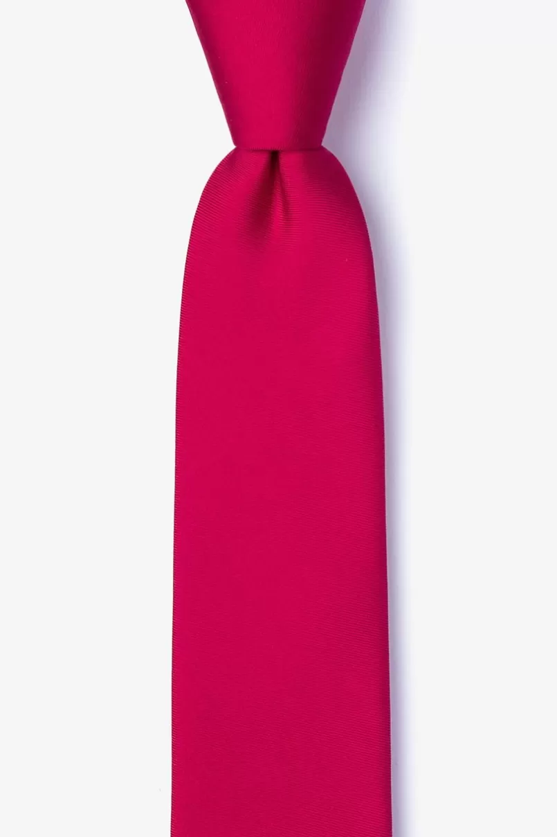 Ties Skinny Tie Berry Best Sale