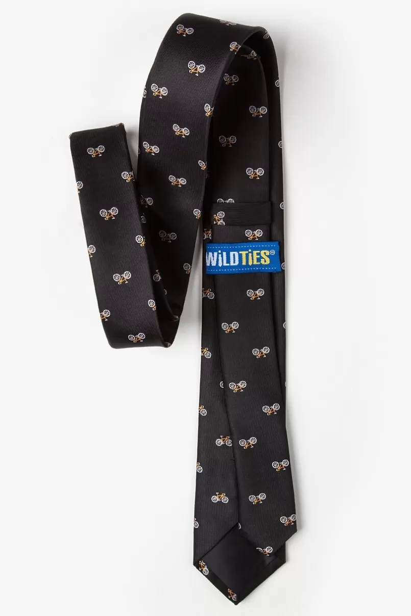 Ties Bicycles Skinny Tie Black Store