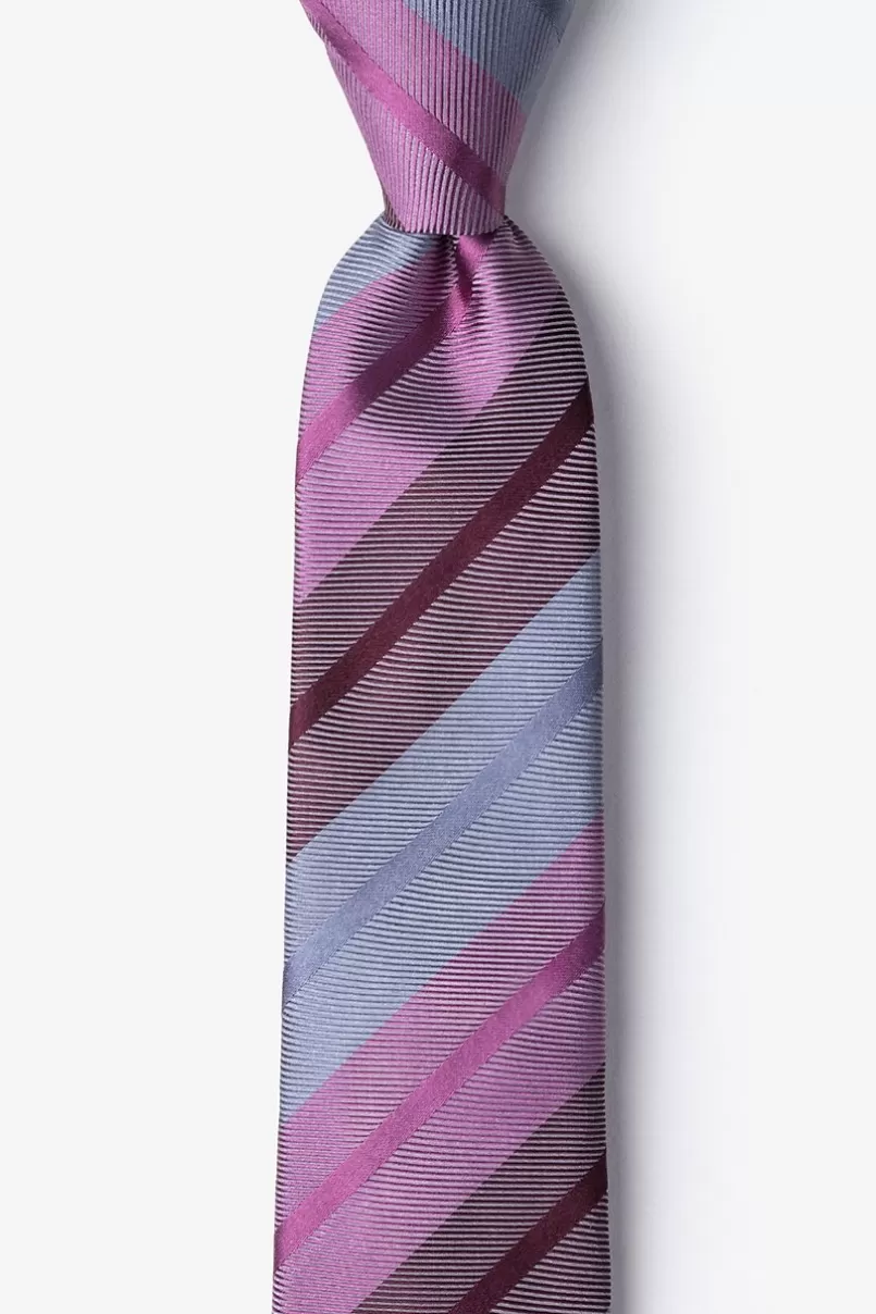 Ties Bintan Skinny Tie Gray Cheap