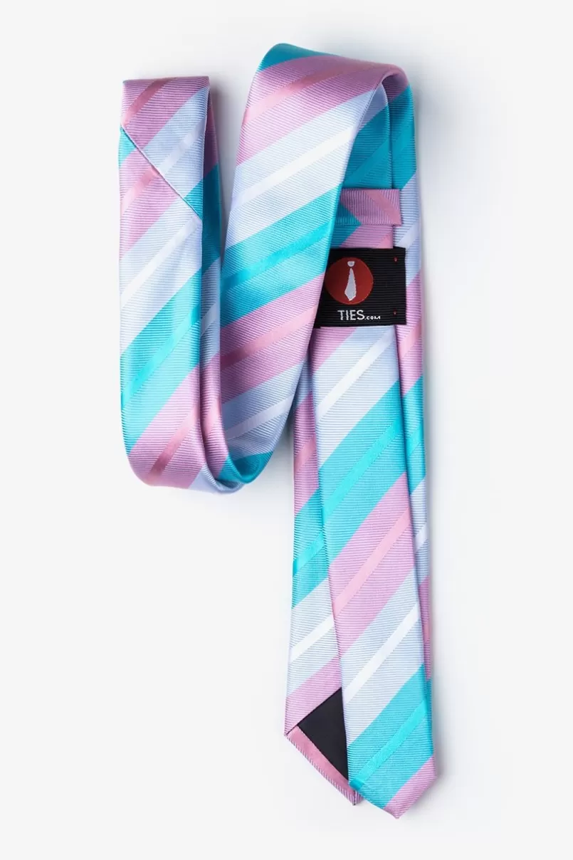 Ties Bintan Skinny Tie Pink Cheap