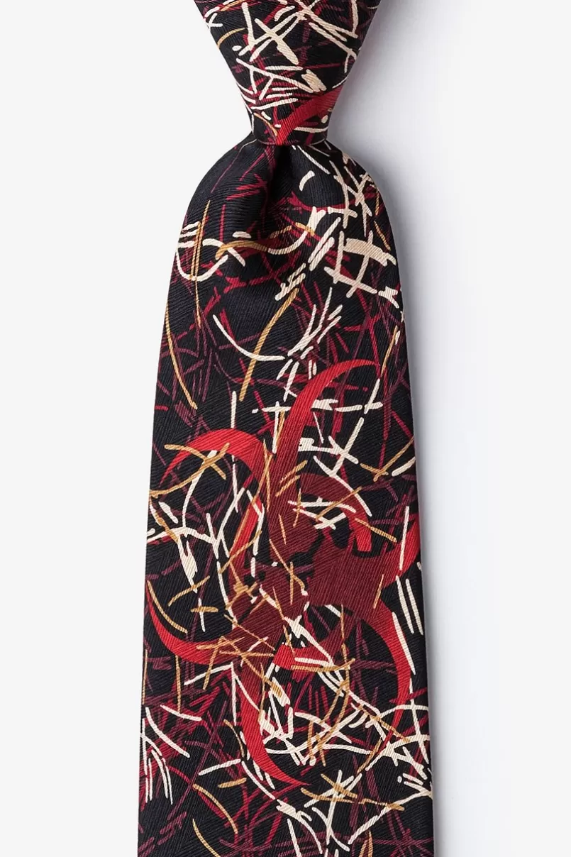Ties Biohazard Anthrax Black Tie Fashion