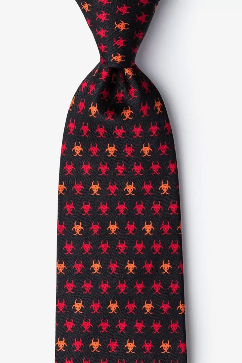 Ties Biohazard Black Tie Best Sale