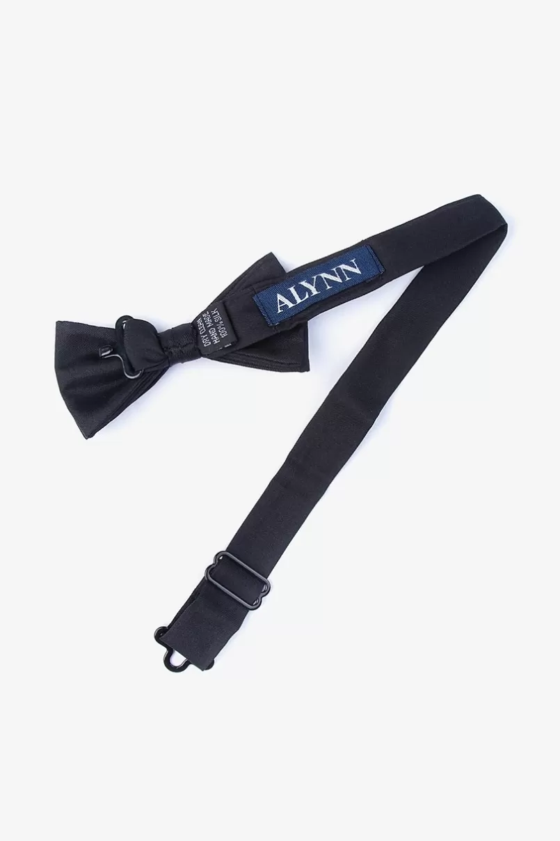 Ties Bow Tie For Boys Black Flash Sale
