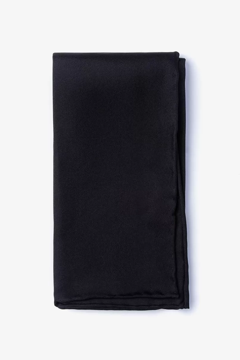 Ties Pocket Square Black Fashion