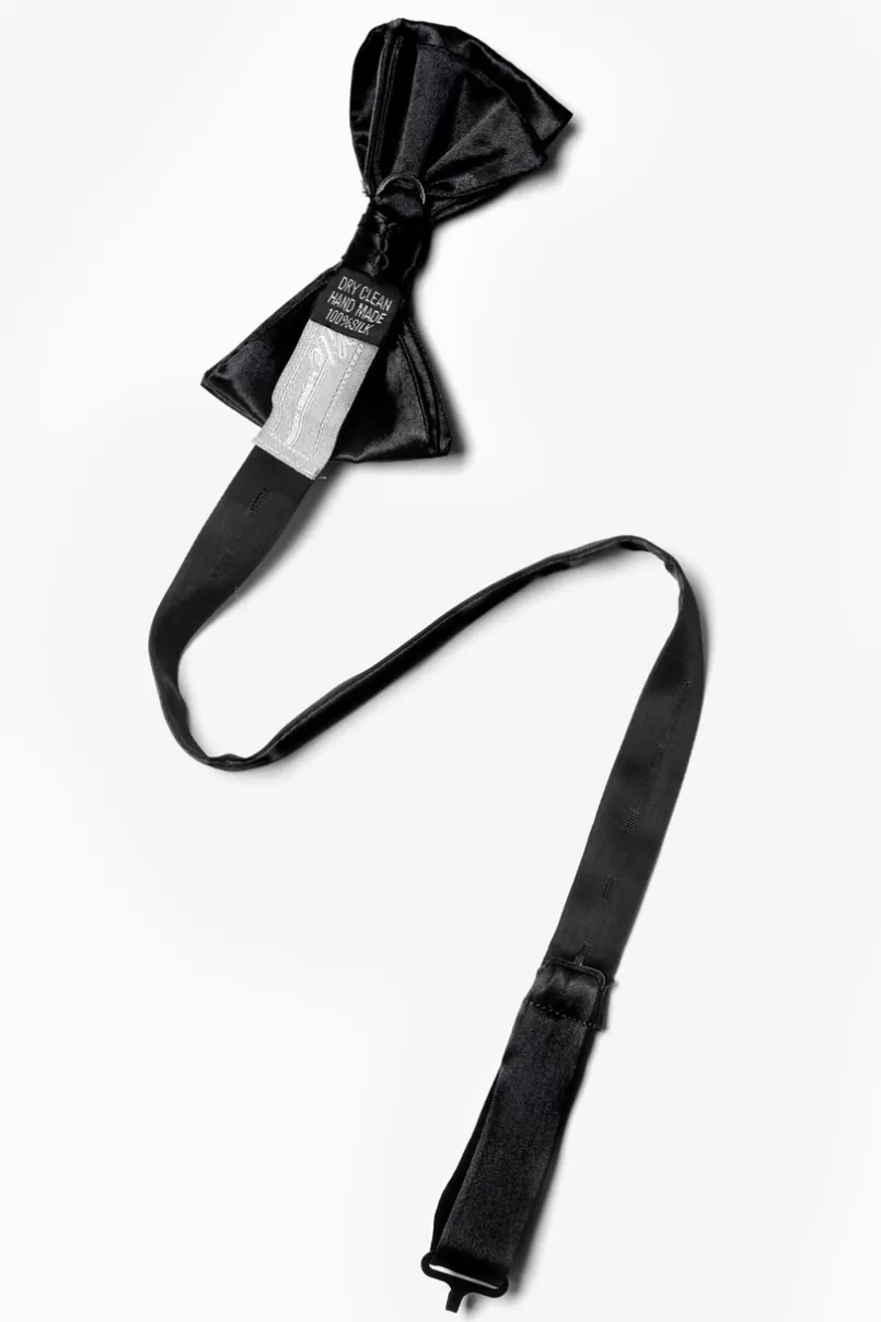 Ties Pre-Tied Bow Tie Black Best