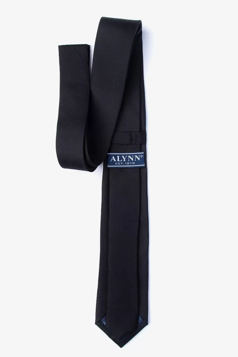 Ties Skinny Tie Black Flash Sale