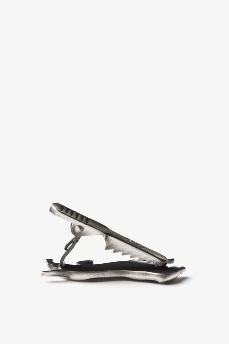 Ties Blame the Dog Antiqued Silver Tie Bar Shop